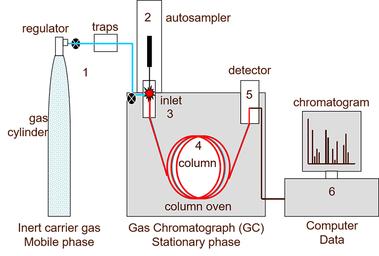 research topics on gas chromatography and mass spectrometry